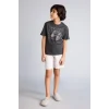 Defacto G8822A8AR202 Antrasit %100 Pamuklu 2li Pijama Takımı Erkek Çocuk