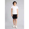 Defacto B5868A8BK27 Siyah Regular Fıt Sweatshirt Kumaşı Şort Erkek Çocuk