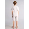 Defacto H4108A8GR184 Gri Dragon Ball Regular Fıt 2li Pijama Takımı Erkek Çocuk