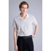 Defacto G1493AXER100 Ekru REGULAR FIT %100 Pamuk Polo Tişört