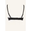 Defacto T8478AZBK81 Siyah Micro Kaplı Full Push Up Balenli Tişört Bra