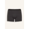 Defacto G9364AXBK50 Siyah Regular Fıt 3lü Boxer