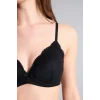 Defacto F6615AXBK81 Siyah Micro Kaplı Dolgusuz Balensiz Bralet