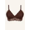 Defacto D7843AXBN318 Kahve Dantelli Kaplı Pedli Balensiz Bralet