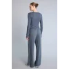 Defacto D7128AXAR126 Antrasit Wıde Leg Geniş Paça Standart Boy Modal Sporcu Pantolon