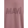 Mavi 0612896-70948 Mavi Logo Baskılı Pembe Tişört