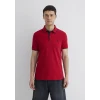 Mavi 062373-28441 Yaka Detaylı Kırmızı Polo Tişört