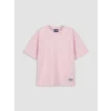 LCW Kids Pembe Kısa Kollu Kız Çocuk Soft Touch Takım