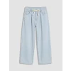 LCW Kids İndigo Baggy Fit Kız Çocuk Jean Pantolon