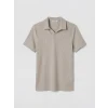 XSIDE Bej Polo Yaka Erkek Tişört