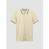 LCWAIKIKI Classic Bej Polo Yaka Pike Erkek Tişört