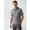 LCWAIKIKI Classic Gri Polo Yaka Erkek Tişört
