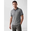 LCWAIKIKI Classic Gri Polo Yaka Erkek Tişört