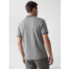 LCWAIKIKI Classic Gri Polo Yaka Erkek Tişört