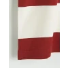 XSIDE Bordo Rahat Fit Polo Yaka Çizgili Erkek Tişört