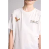 Defacto H6362A8ER105 Ekru New Regular Fıt Bisiklet Yaka Baskılı Kısa Kollu Tişört Erkek Çocuk