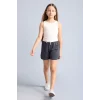 Defacto G9070A8GR164 Gri Kısa Paça Şort Kız Çocuk