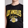 Defacto H2955A8BK81 Siyah NBA Los Angeles Lakers Bisiklet Yaka Atlet Erkek Çocuk
