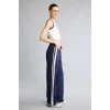 Defacto H7722AXIN275 İndigo Straıght Fıt Cepli Standart Paça Standart Boy Skuba Dalgıç Kumaş Pantolon