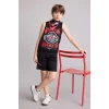 Defacto H2920A8BK81 Siyah NBA Houston Rockets Regular Fıt  Şort Erkek Çocuk