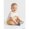 LCW baby Ekru Dinozor Baskılı Erkek Bebek Takım
