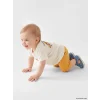 LCW baby Ekru Dinozor Baskılı Erkek Bebek Takım