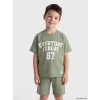 LCW Kids Yeşil Baskılı Erkek Çocuk Takım