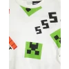 LCW Kids Beyaz Minecraft Baskılı Erkek Çocuk Tişört