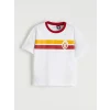 LCW Kids Beyaz Galatasaray Baskılı Erkek Çocuk Tişört 2li