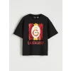 LCW Kids Beyaz Galatasaray Baskılı Erkek Çocuk Tişört 2li