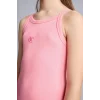 Defacto E5806A8PN657 Pembe Kolsuz Fitilli Pembe Elbise Kız Çocuk