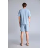 Defacto H5199AXBE299 Mavi %100 Pamuk Marvel Spıderman 2li Pijama Takımı Erkek Bebek