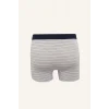 Defacto H4415AXNV135 Lacivert Regular Fıt Çizgili 3lü Boxer Set