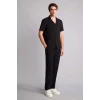 Defacto G7459AXBK81 Siyah Modern Fıt Modal Kısa Kollu Gömlek