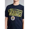 Defacto H7578A8IN42 İndigo Fenerbahçe Kısa Kollu Pijama 
Üst Şort Pijama Alt 2li Pijama Takımı Erkek Çocuk