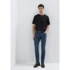 Mavi 00351A3285 Marcus Mavi Black Vintage Koyu Mavi Jean Pantolon