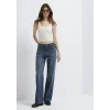 Mavi 1012645-A3167 Lovely Classic Denim Puslu Koyu Mavi Jean Pantolon