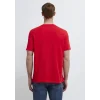 Mavi 0613186-70467 Mavi Logo Baskılı Kırmızı Tişört