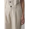 Mavi 1011197-70331 Keten Karışımlı Bej Pantolon