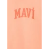 Mavi 7610467-71160 Mavi Logo Baskılı Turuncu Tişört