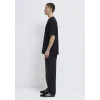 Mavi 0613087-900 Mavi Pro Logo Baskılı Siyah Tişört