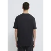 Mavi 0613087-900 Mavi Pro Logo Baskılı Siyah Tişört