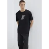 Mavi 0613092-900 Mavi Pro Logo Reflektör Detaylı Siyah Tişört