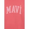 Mavi 6610484-71102 Mavi Logo Baskılı Kırmızı Tişört