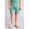 Defacto G8829A8GN1095 Yeşil %100 Pamuk Regular Fıt Baskılı 2li Pijama Takımı Erkek Çocuk
