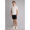 Defacto I1705AXGR206 Gri Modern Fıt Polo Yaka Kısa Kollu Gri Gömlek