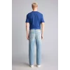 Defacto I2149AXNM39 Mavi %100 Pamuk Baggy Fıt Mavi Jean Pantolon