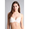 Defacto T8471AZER105 Ekru Micro Kaplı Pedli Balenli Tişört Bra