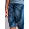 Defacto H8712AXBE485 Mavi %100 Pamuk Çiçekli 2li Dokuma Somon Pijama Kız Bebek