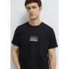 Mavi 0613364-71379 Mavi Black Baskılı Siyah Tişört